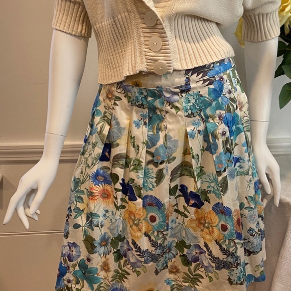 Talbots Floral Print Skirt - Picture 5 of 10